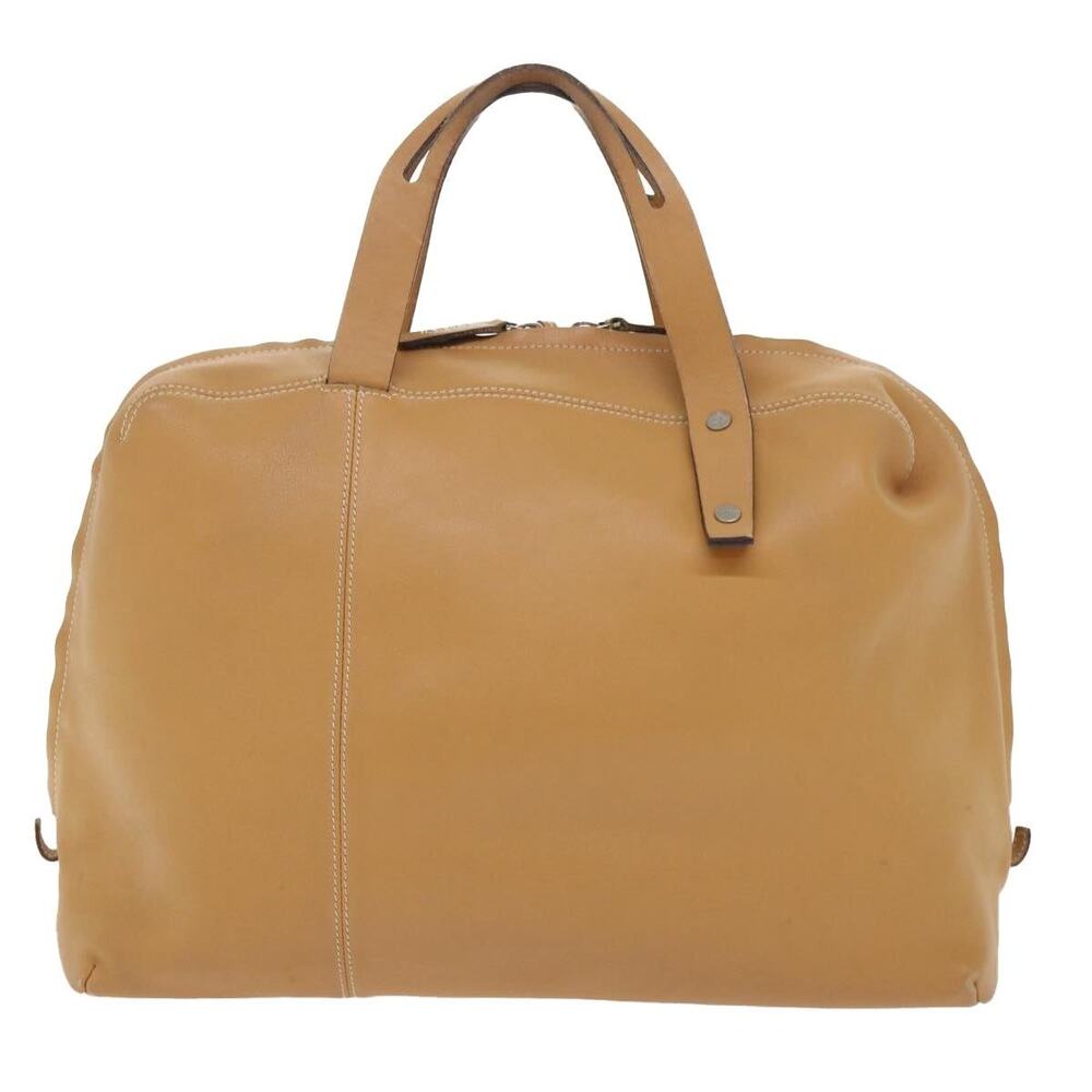 Loewe Leather Amazona Handbag Beige